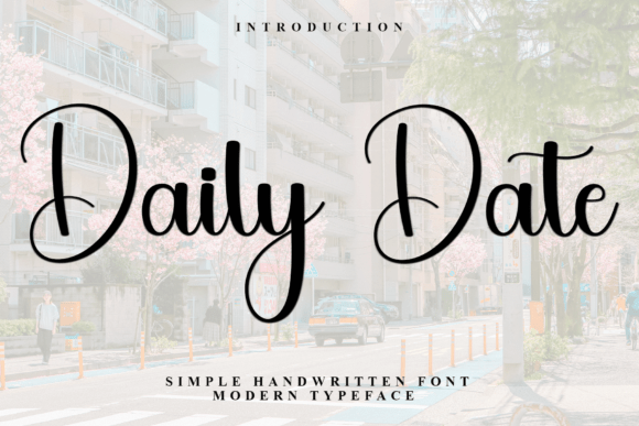 Daily Date Font