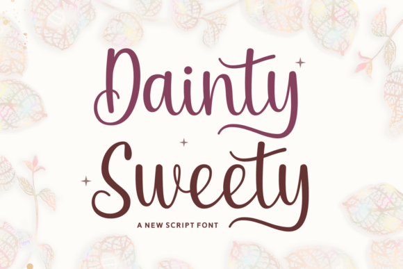 Dainty Sweety Font