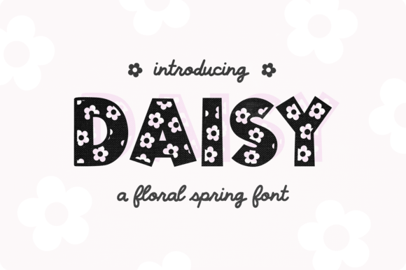 Daisy Font preview 3