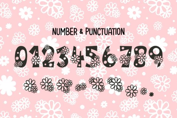 Daisy Font preview 7