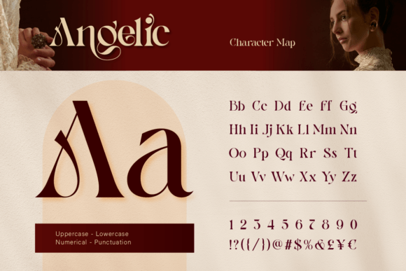 Angelic Font preview 2