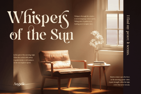 Angelic Font preview 3