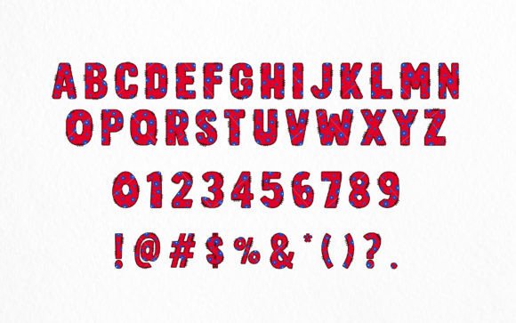 Daisy Army Font preview 4