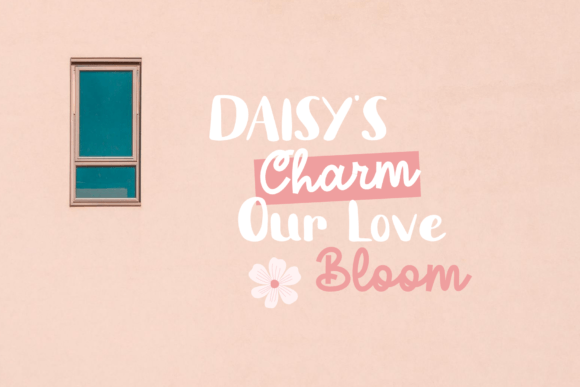 Daisy Delight Font preview 2