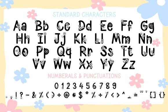 Daisy Land Font preview 2