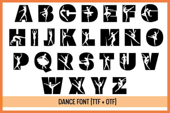 Dance Font preview 4