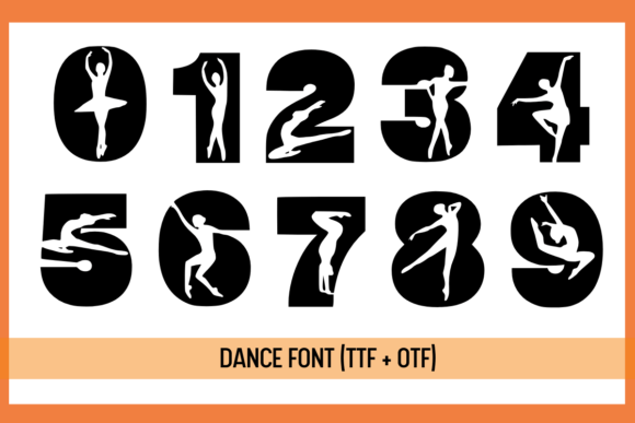 Dance Font preview 6