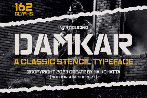 Damkar Font