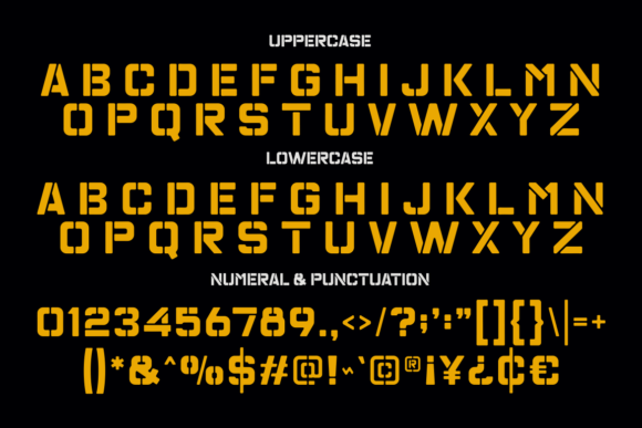 Damkar Font preview 4