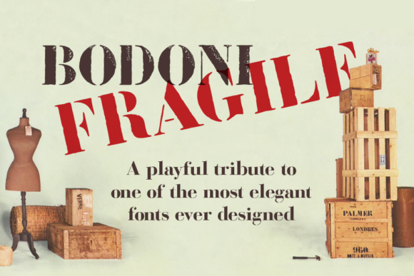 Bodoni Fragile Font