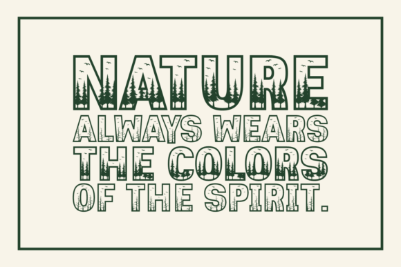 Dark Forest Font preview 2