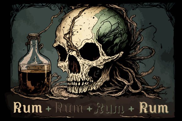Dark Rum Font preview 2