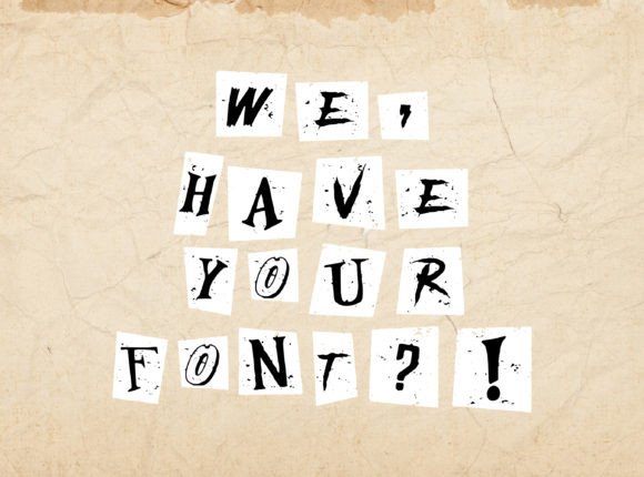 Dark Ransom Font preview 3