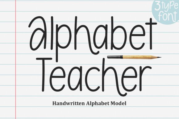 Alphabet Teacher Font