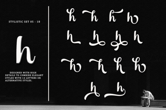 Darlington Font preview 3