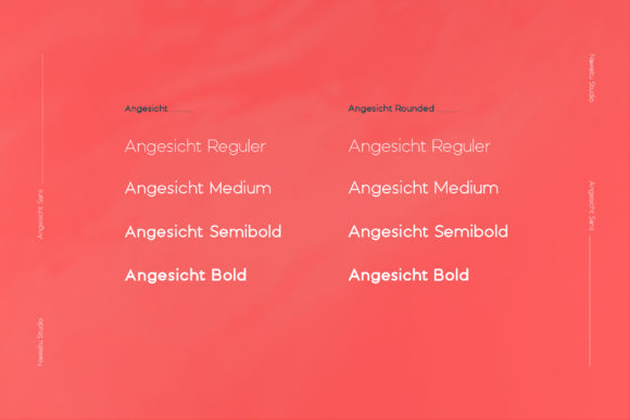 Angesicht Font preview 2