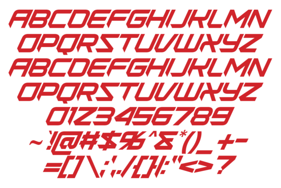 Dashmore Font preview 3