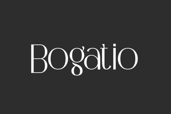 Bogatio Font