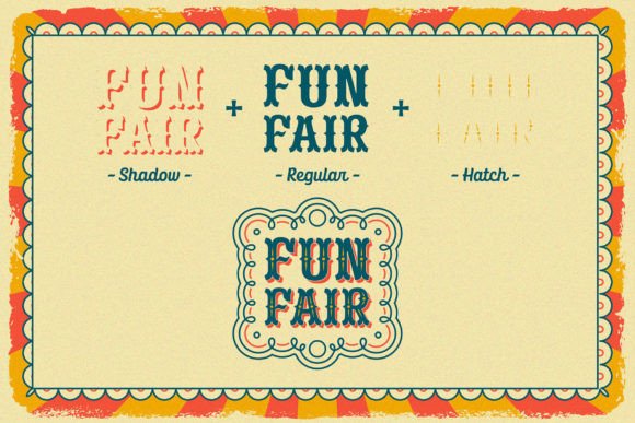 Boggle Royale Font preview 3