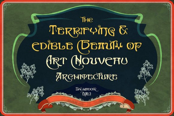 De Mucha Font preview 4