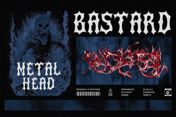 Dead Sky Font preview 2