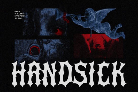 Dead Sky Font preview 3