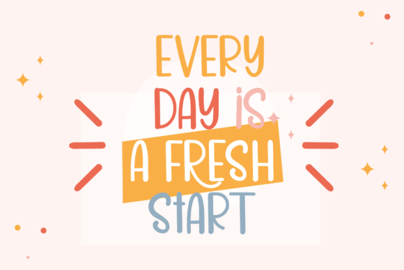 Dear Friend Font preview 2