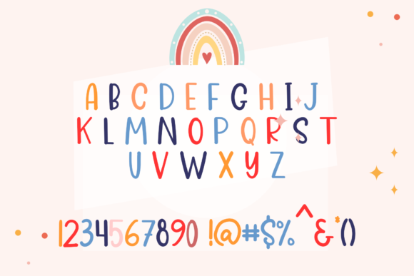Dear Friend Font preview 3