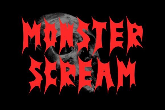 Death Thorn Font preview 2