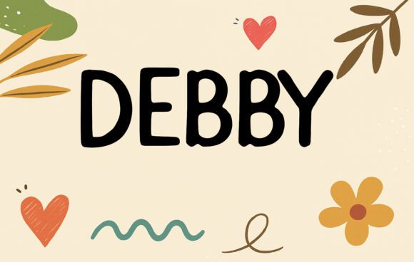 Debby Font preview 2