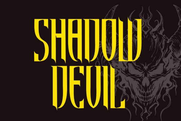 Death Wolfker Font preview 4