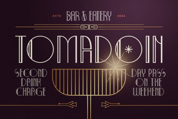 Decolmax Font preview 2