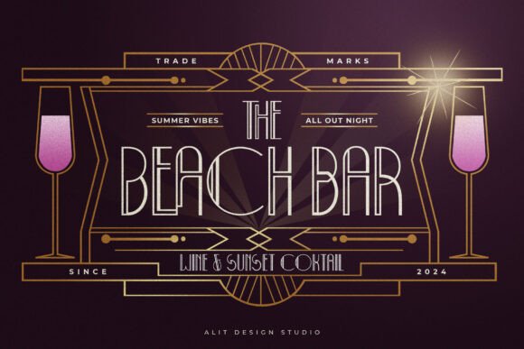 Decolmax Font preview 4