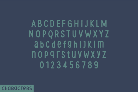 Decopatch Rounded Font preview 2