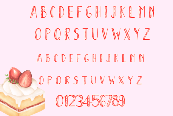 Decorations Font preview 2