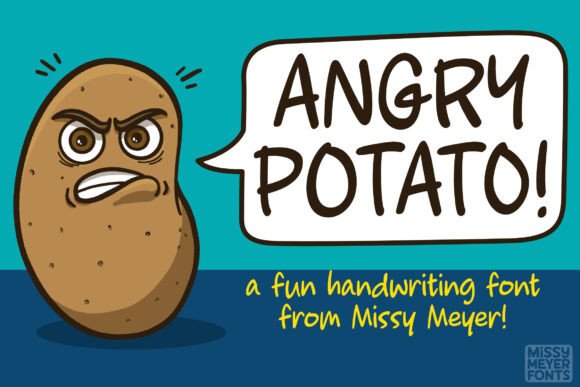 Angry Potato Font