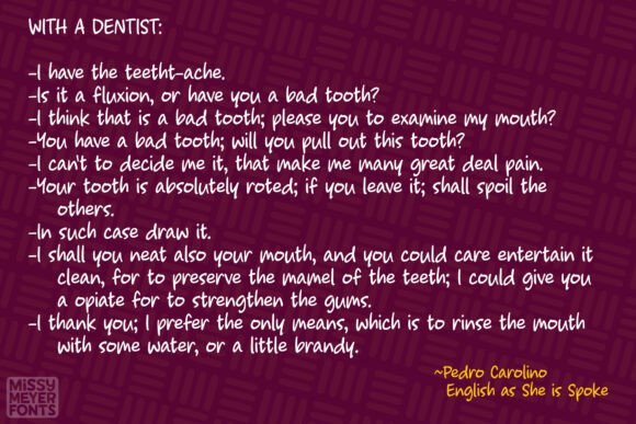 Angry Potato Font preview 3