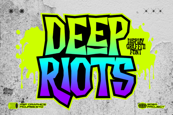 Deep Riots Font