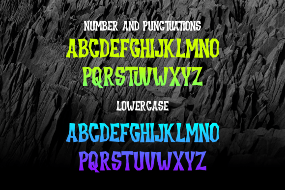 Deep Riots Font preview 2