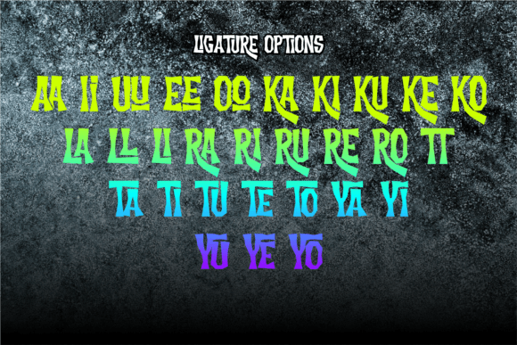 Deep Riots Font preview 4