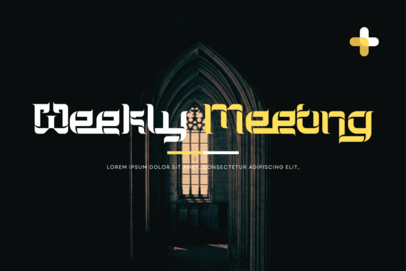 Deeply Bonding Font preview 2