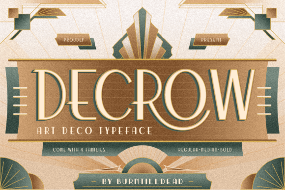Decrow Font preview 2