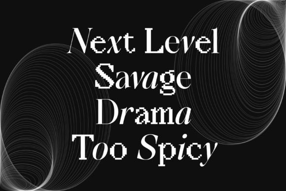 Default Lingo Font preview 3