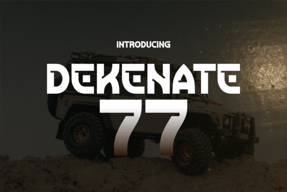 Dekenate 77 Font Dekenate 77 Font