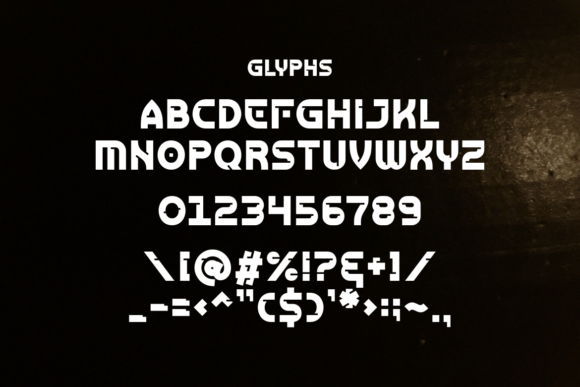 Dekenate 77 Font preview 2