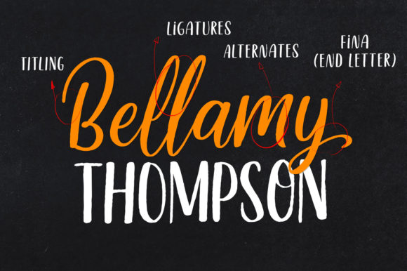 Delight Lettering Font preview 2