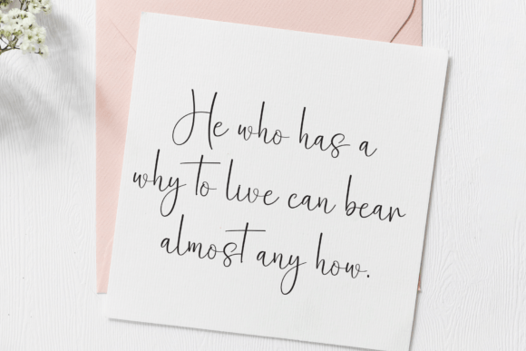 Delight Simple Font preview 3