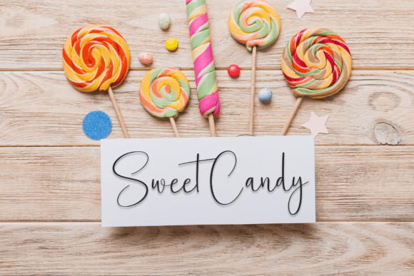Delight Simple Font preview 4
