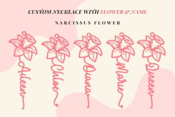 Delisa Birth Flower Duo Font preview 2
