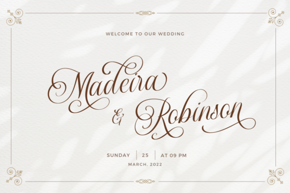 Dellanor Script Font preview 3